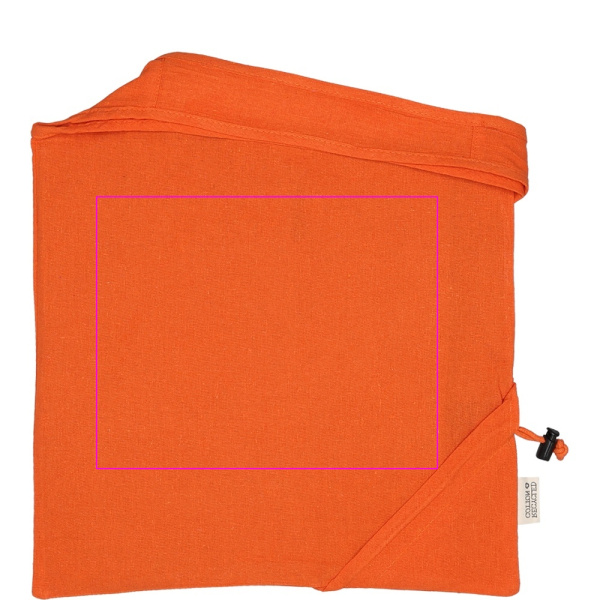 Sac en coton recyclé Modena: Zone de marquage 6 · DTF3