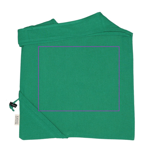 Sac en coton recyclé Modena: Zone de marquage 1 · ST2