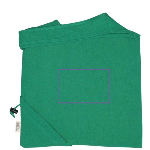 Sac en coton recyclé Modena: Zone de marquage 3 · DTF2