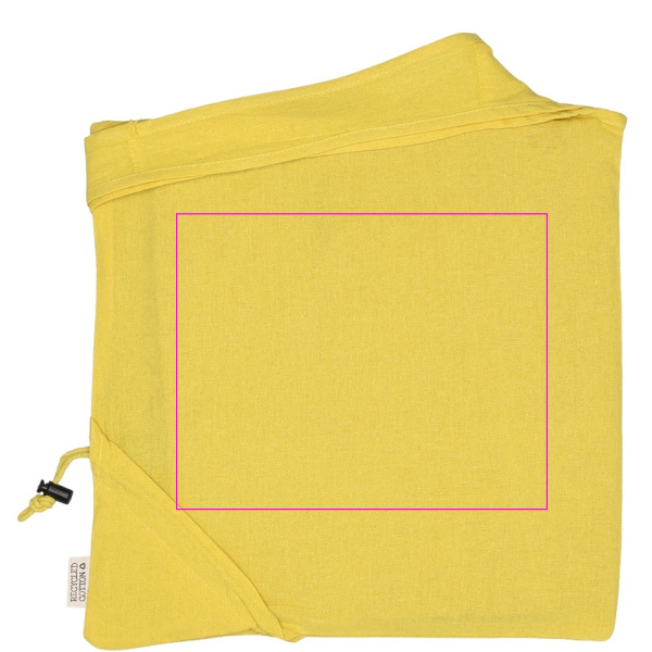 Sac en coton recyclé Modena: Zone de marquage 1 · ST2