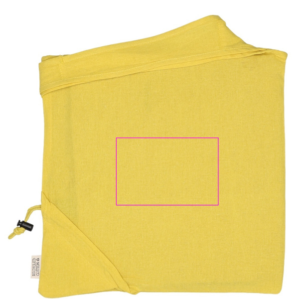 Sac en coton recyclé Modena: Zone de marquage 3 · DTF2