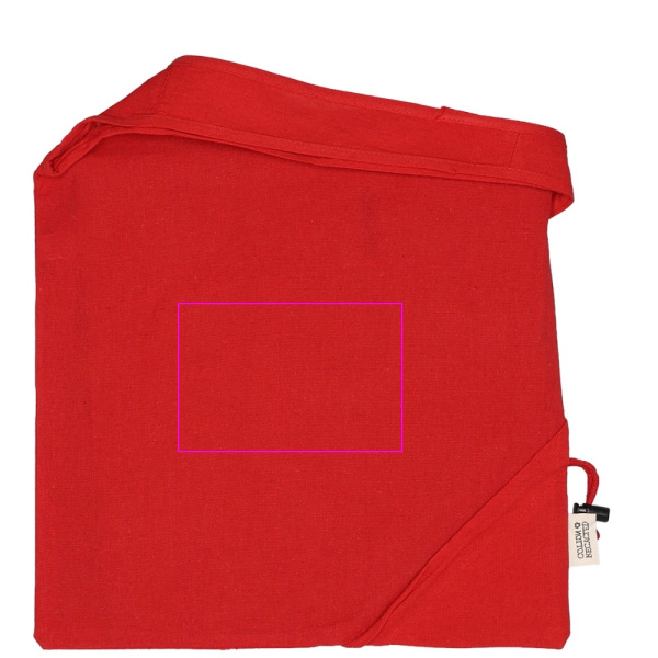 Sac en coton recyclé Modena: Zone de marquage 4 · DTF2