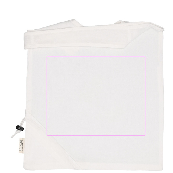 Sac en coton recyclé Modena: Zone de marquage 1 · ST2