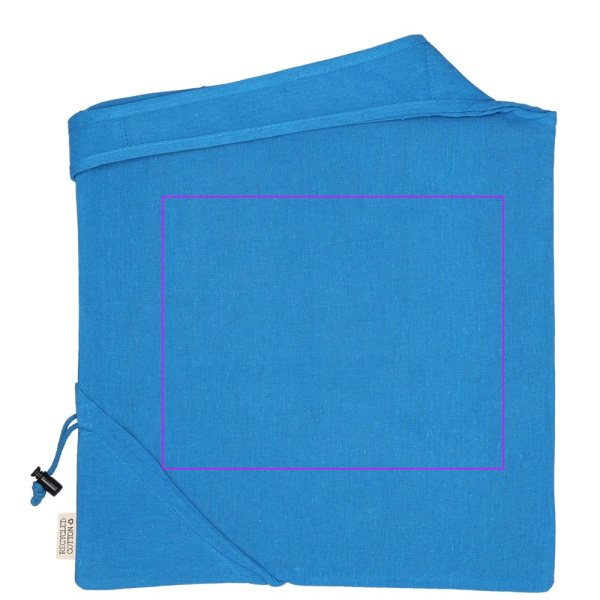 Sac en coton recyclé Modena: Zone de marquage 5 · DTF3