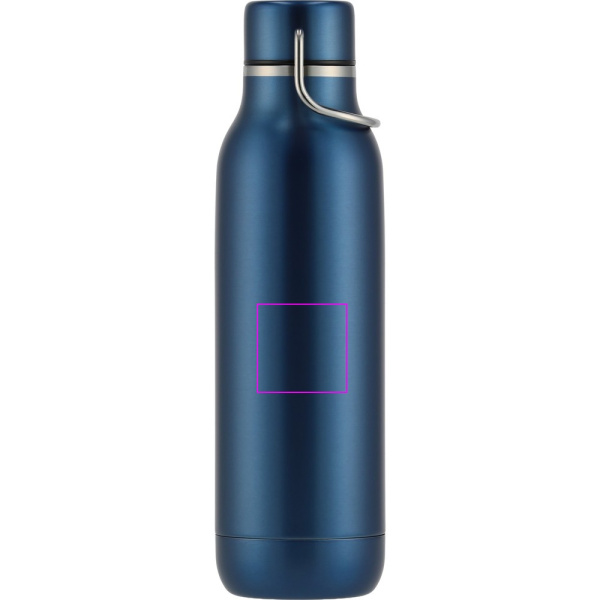 Gourde en acier inoxydable BORGHOLM: Zone de marquage 2 · L3
