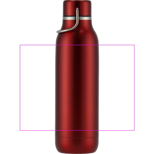 Gourde en acier inoxydable BORGHOLM: Zone de marquage 4 · L4