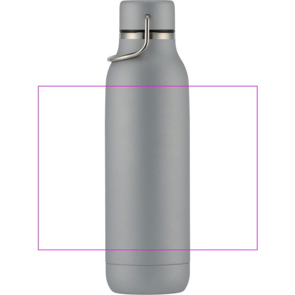 Gourde en acier inoxydable BORGHOLM: Zone de marquage 4 · L4