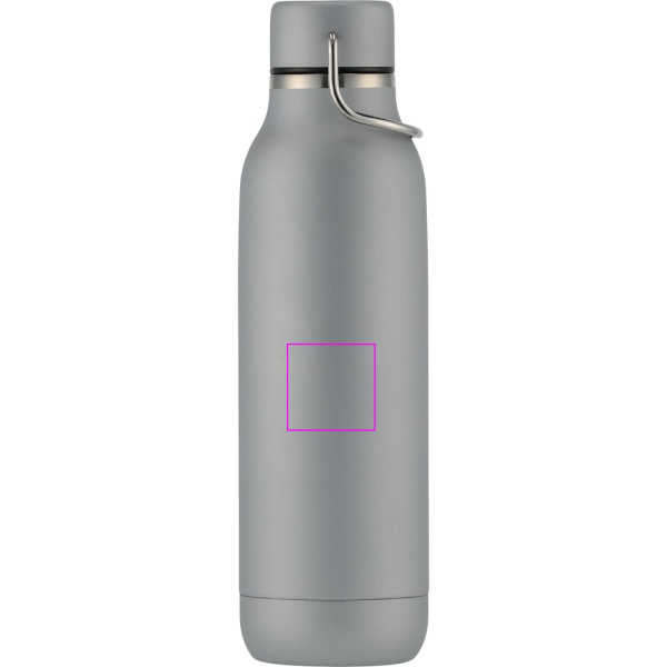 Gourde en acier inoxydable BORGHOLM: Zone de marquage 6 · T4
