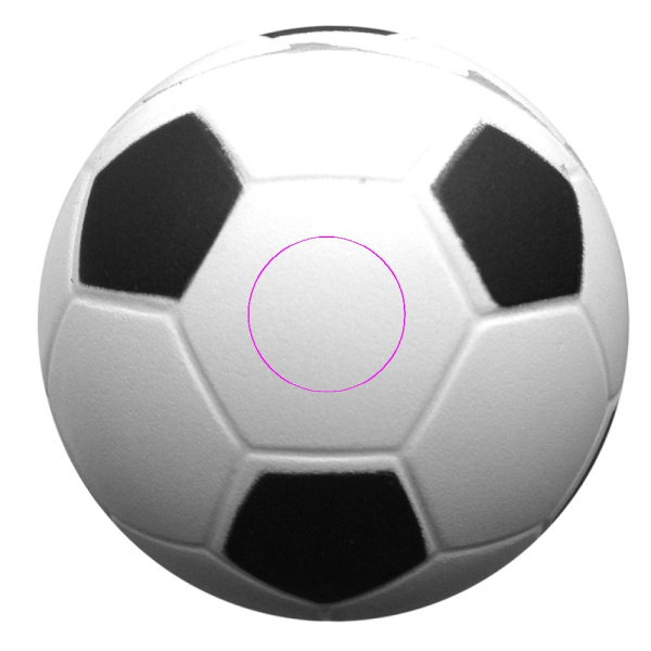 Ballon antistress DERBY: Zone de marquage 1 · L2