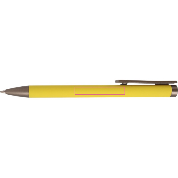 Aliuminio rašiklis SOUTHAMPTON: Print area 5 · L1