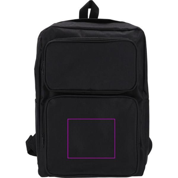 RPET backpack TORQUAY: Print area 1 · TT2