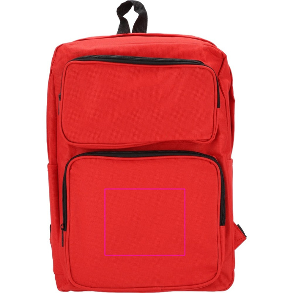 RPET backpack TORQUAY: Print area 2 · DTF2