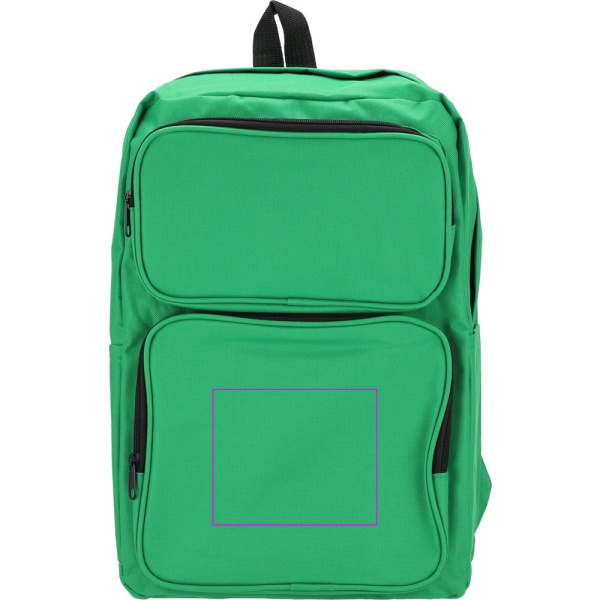RPET backpack TORQUAY: Print area 2 · DTF2