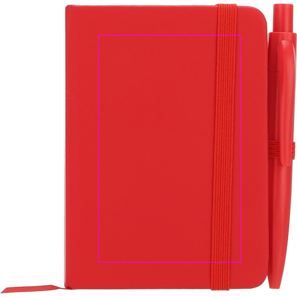 A7 notebook with ballpoint pen SAN ANTONIO: Print area 2 · S1