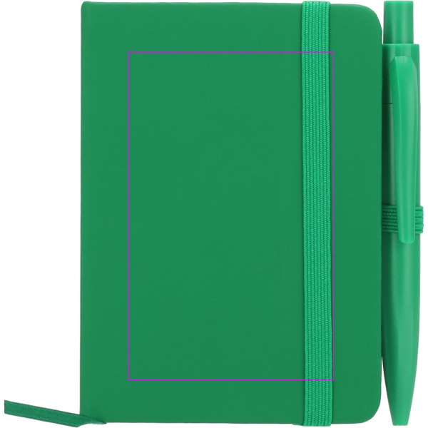 A7 notebook with ballpoint pen SAN ANTONIO: Print area 2 · S1