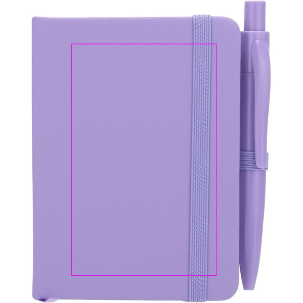 A7 notebook with ballpoint pen SAN ANTONIO: Print area 2 · S1