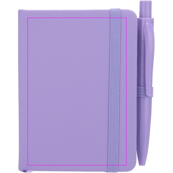 A7 notebook with ballpoint pen SAN ANTONIO: Print area 3 · DC2