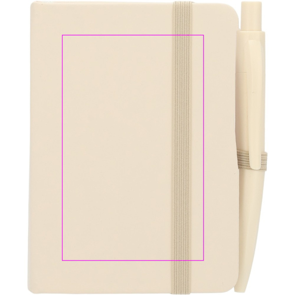 A7 notebook with ballpoint pen SAN ANTONIO: Print area 2 · S1