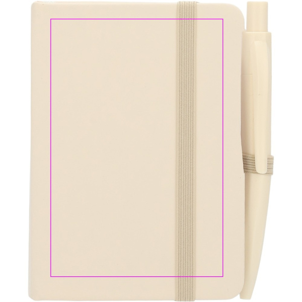 A7 notebook with ballpoint pen SAN ANTONIO: Print area 3 · DC2