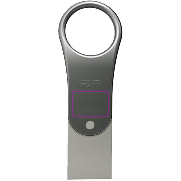 Pendrive Silicon Power Type-C Mobile C80 3.2 OTG: Back