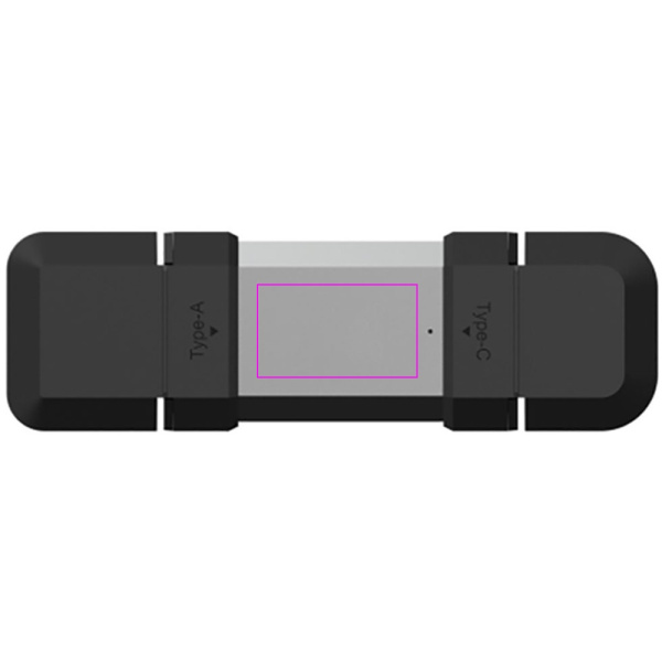 Clé USB Silicon Power Mobile C51 3.2 64 Go: Face arrière