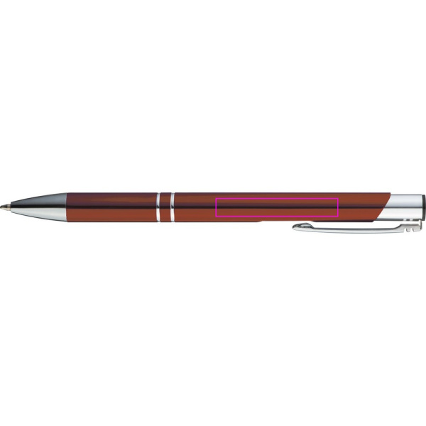 Metal ballpoint Pen LAHTI: Print area 2 · L0