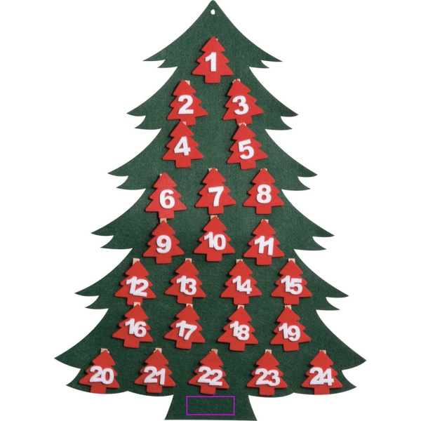 Adventskalender DIY SARATOV: Print area 2 · DTF1