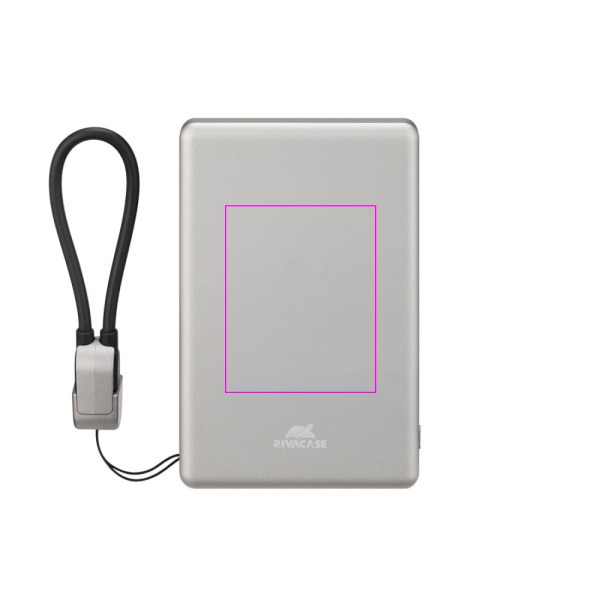 Powerbank Magsafe kabellos 15W VA2616 5000 mAh RIVACASE: Front