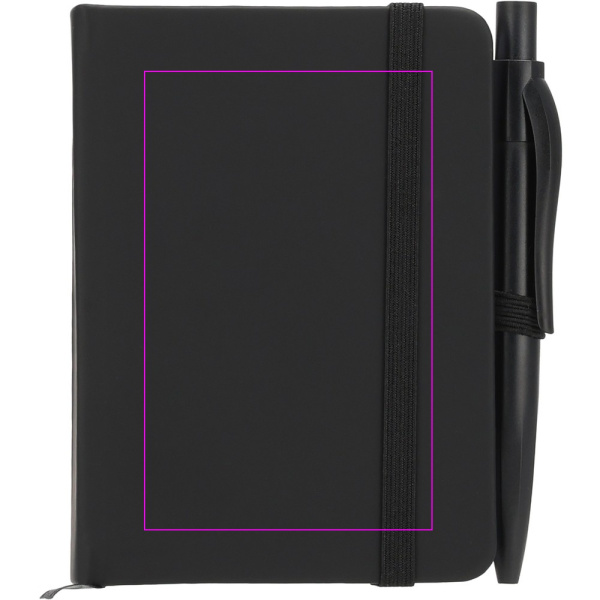 A7 notebook with ballpoint pen SAN ANTONIO: Front