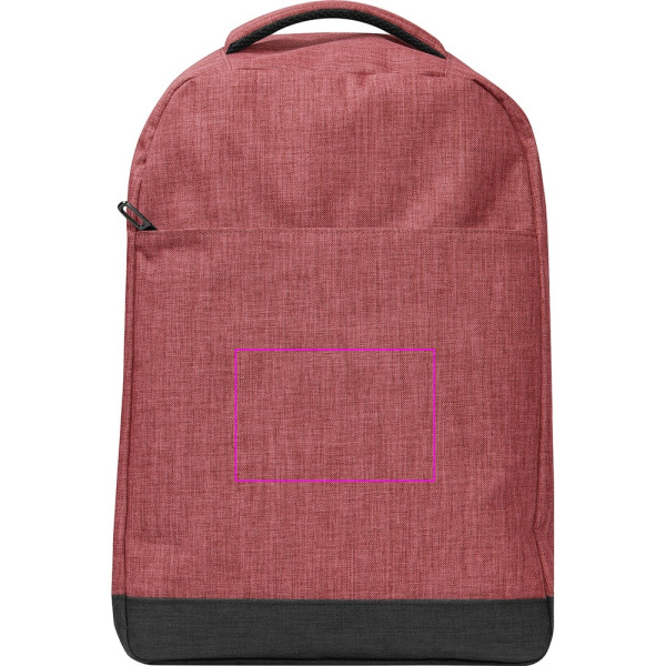 Laptop backpack HEIKO: Print area 2 · TT2