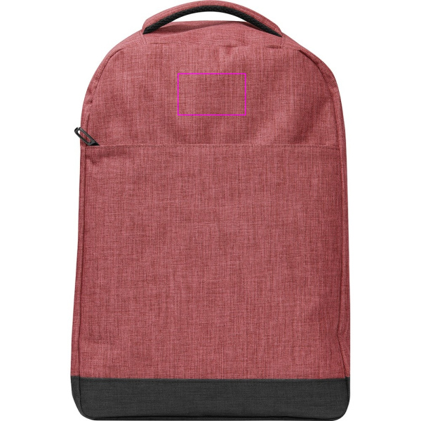 Laptop backpack HEIKO: Print area 3 · HF