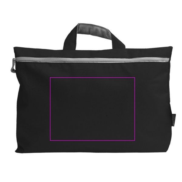 Conference folder, 310-340 g/m² FRANCA: Print area 3 · DTF3