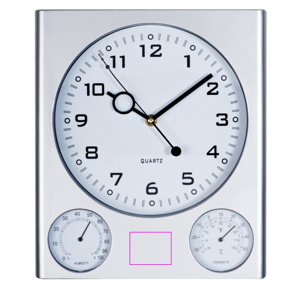 Wall clock RAUL: Print area 1 · T4