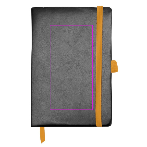Notebook A6 lined ALEX: Print area 2 · S1