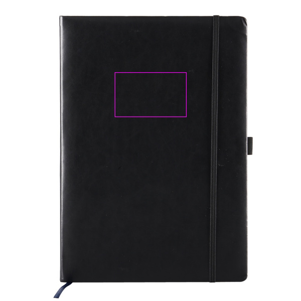 Notebook A4 lined ALEC: Print area 3 · DC2