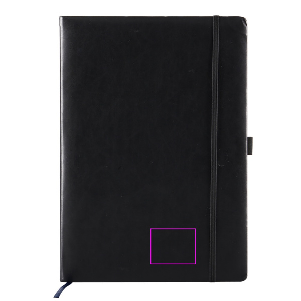 Notebook A4 lined ALEC: Print area 4 · HS