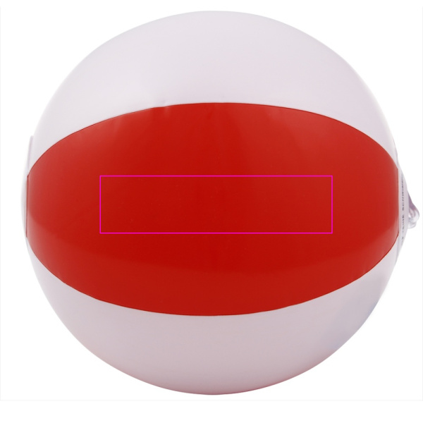 Strandball ø14 cm ZACHARY: Print area 4 · TT1