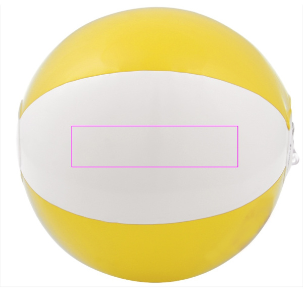Strandball ø14 cm ZACHARY: Print area 3 · TT1