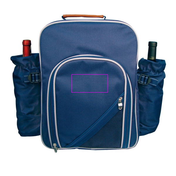 Picknickrucksack für 4 Personen ELLIE: Print area 1 · TT3