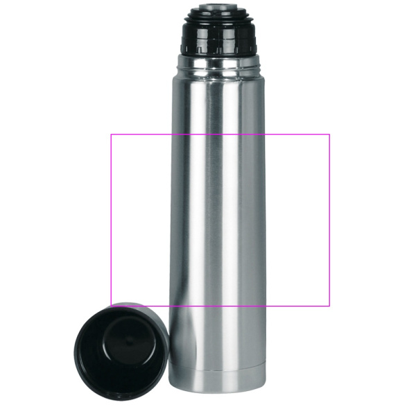 Thermos flask 1000 ml ARIADNA: Print area 3 · S2