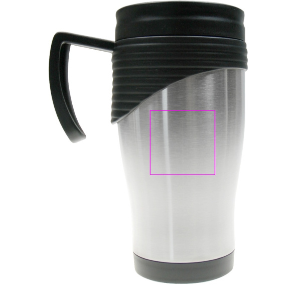 Termosmugg 400 ml PIERO: Print area 2 · L3