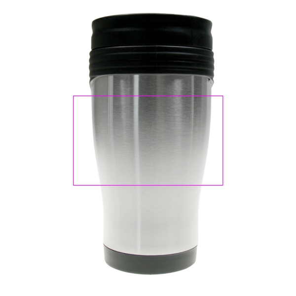 Termosmugg 400 ml PIERO: Print area 3 · L4