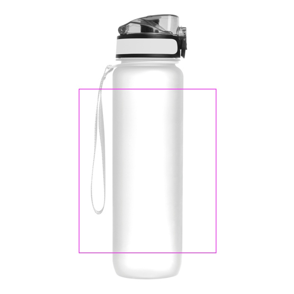 Tritan bottle 1000 ml ALDO: Print area 3 · S2