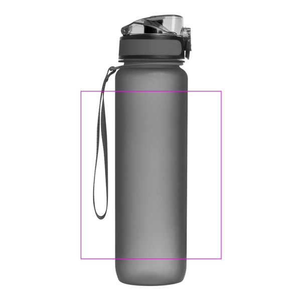 Tritan bottle 1000 ml ALDO: Print area 3 · S2