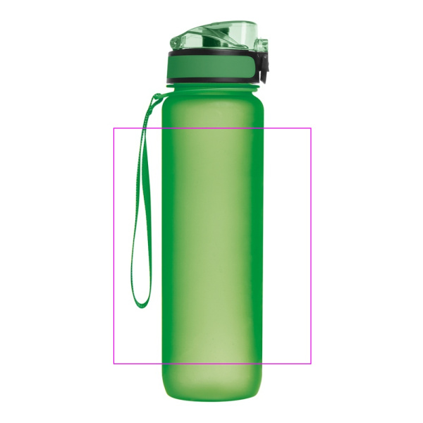 Tritan bottle 1000 ml ALDO: Print area 3 · S2