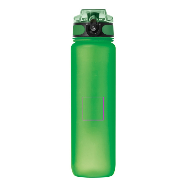 Tritan bottle 1000 ml ALDO: Print area 4 · T4
