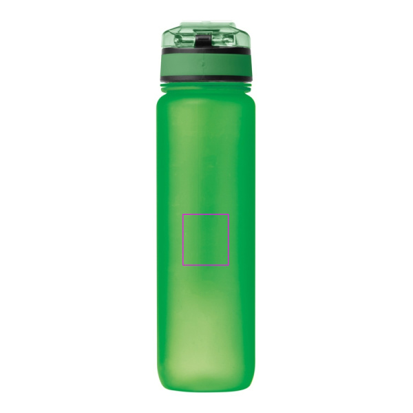 Tritan bottle 1000 ml ALDO: Print area 5 · T4