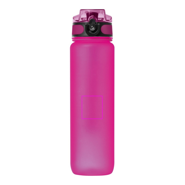 Tritan bottle 1000 ml ALDO: Print area 4 · T4