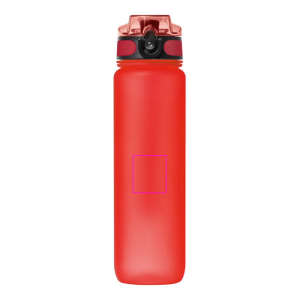 Tritan bottle 1000 ml ALDO: Print area 4 · T4