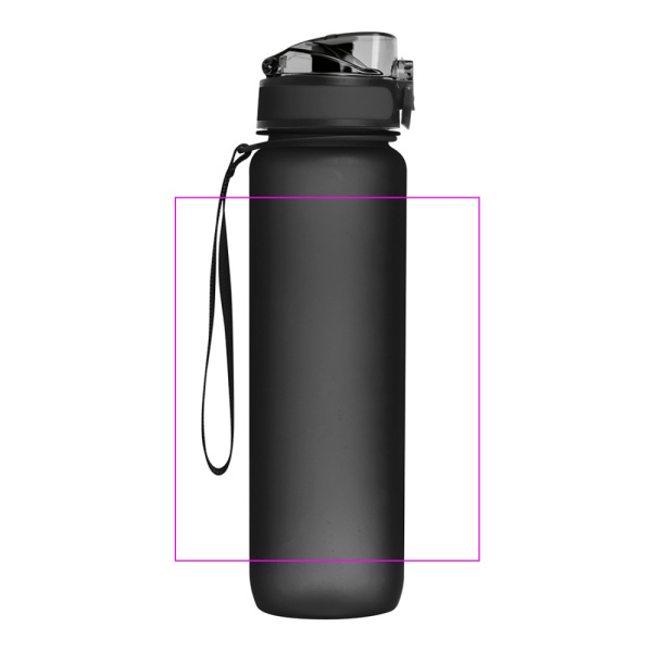 Tritan bottle 1000 ml ALDO: Print area 3 · S2